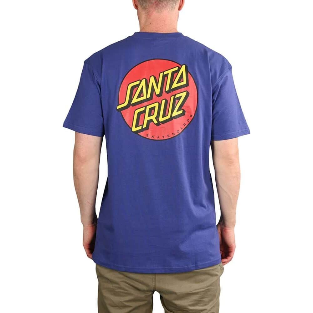 Santa Cruz Classic Dot Chest S/S T-Shirt - Blue