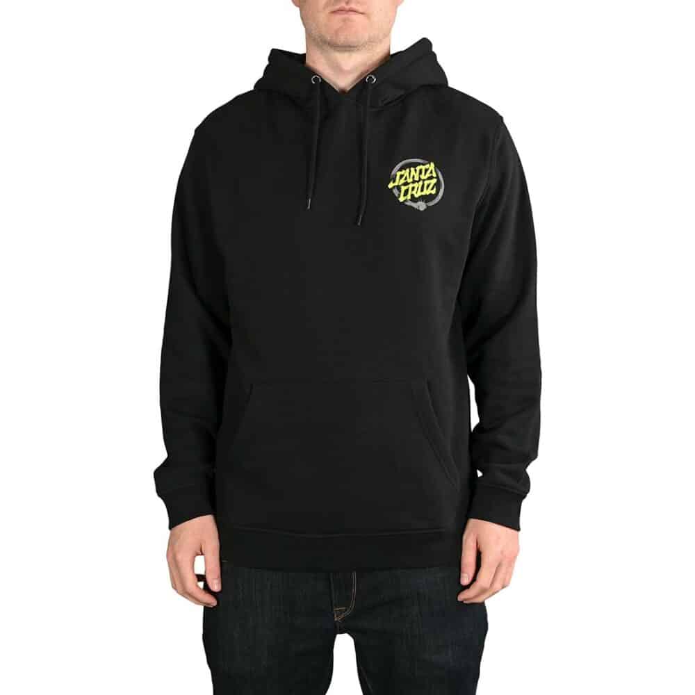 Santa Cruz Mako Dot Pullover Hoodie - Black