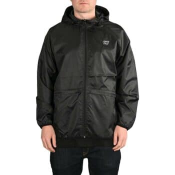 Santa Cruz Obscure Windbreaker Jacket - Black