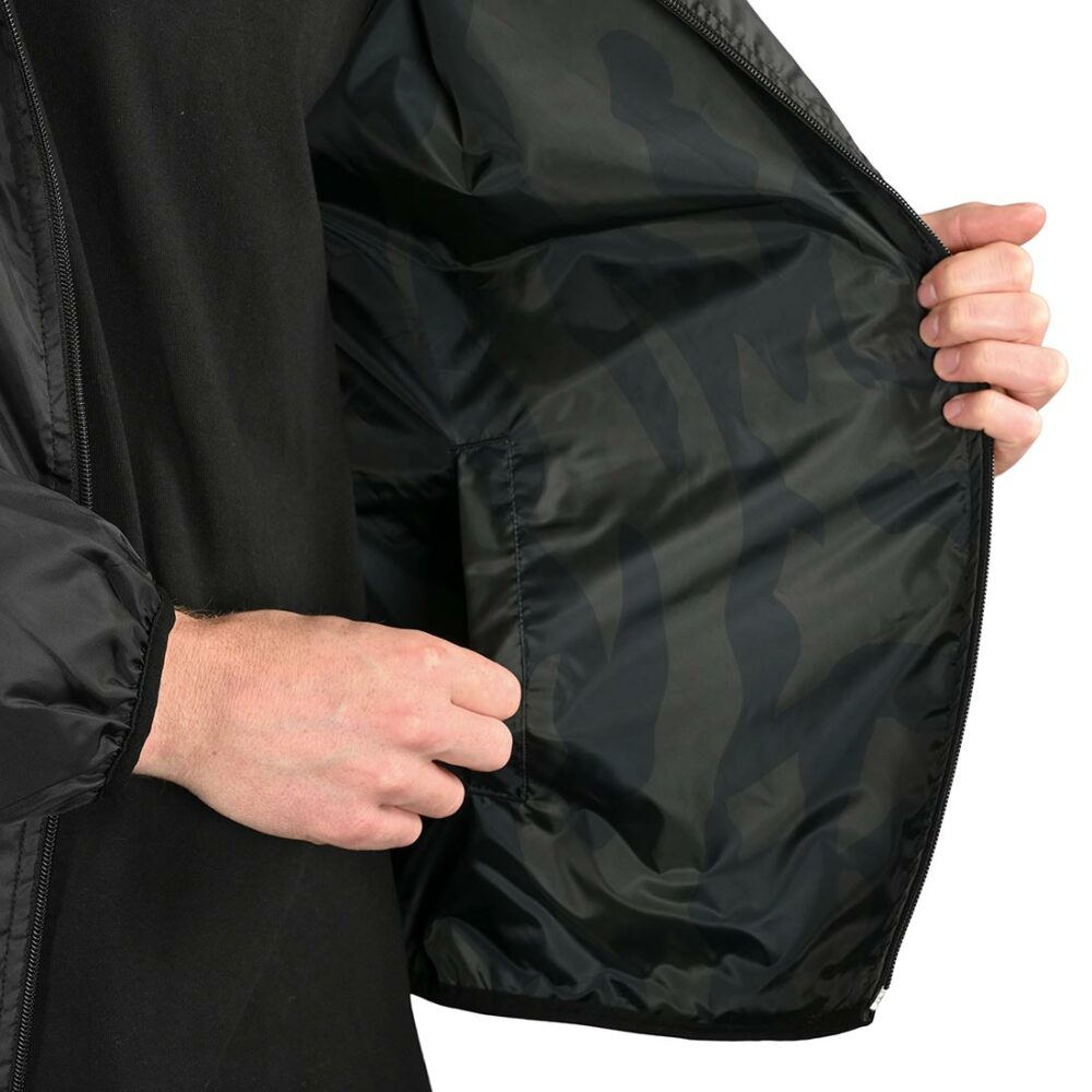 Santa Cruz Obscure Windbreaker Jacket - Black