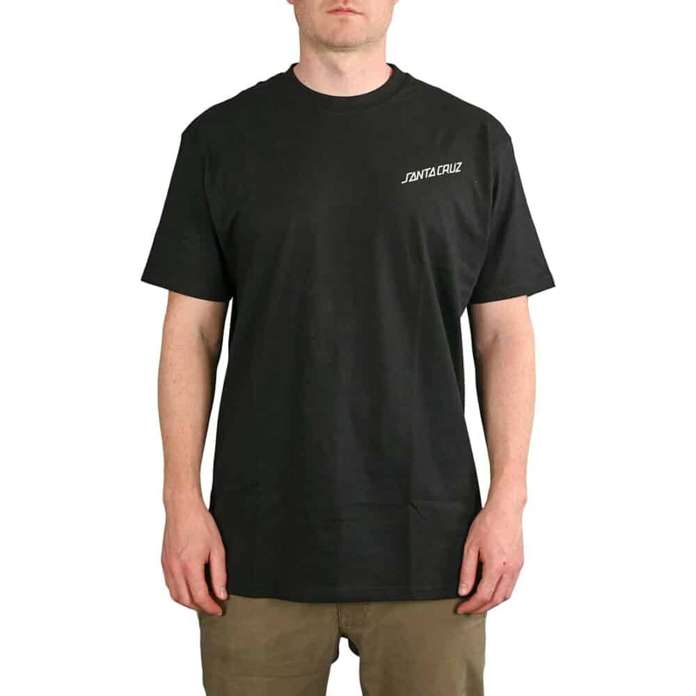 Santa Cruz Shadowless Dot S/S T-Shirt - Black