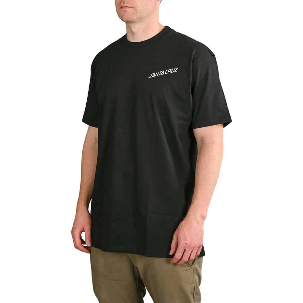 Santa Cruz Shadowless Dot S/S T-Shirt - Black