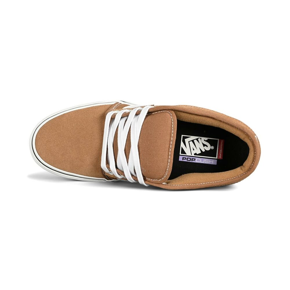 Vans Chukka Low Sidestripe Skate Shoes - Brown