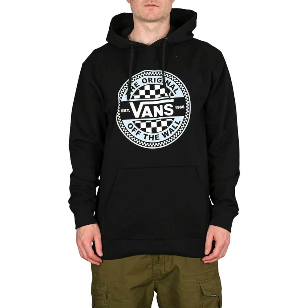 Vans Circled Checker Pullover Hoodie - Black