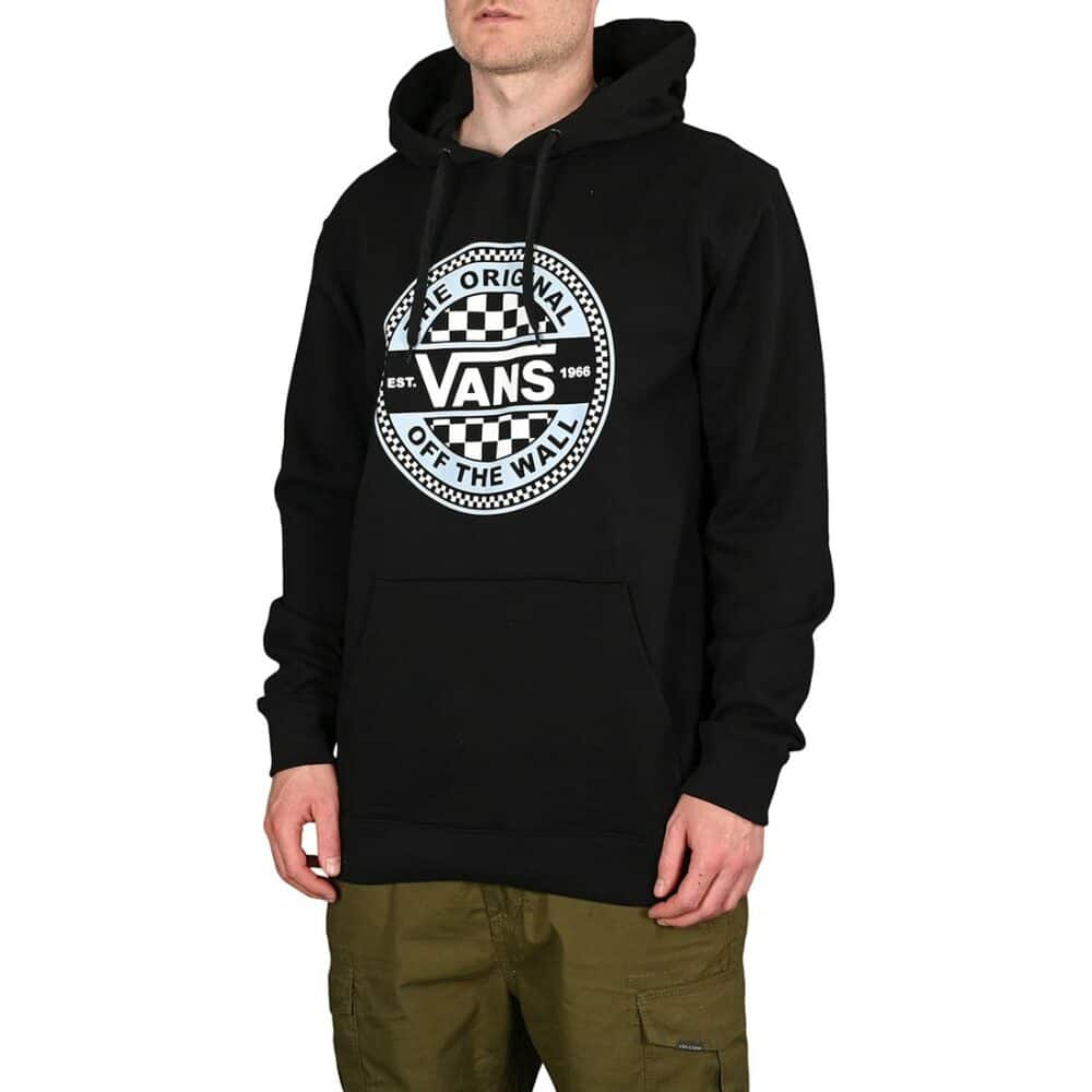 Vans Circled Checker Pullover Hoodie - Black