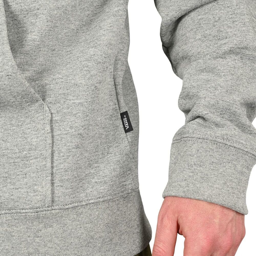 Vans Classic Zip Hoodie - Cement Heather/Black