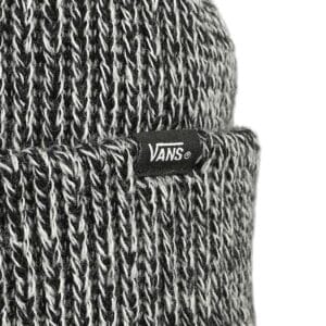 Vans Core Basic Cuff Beanie Hat - Black Heather