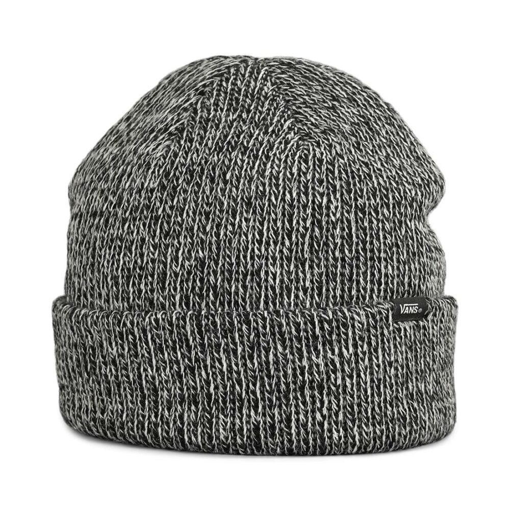 Vans Core Basic Cuff Beanie Hat - Black Heather