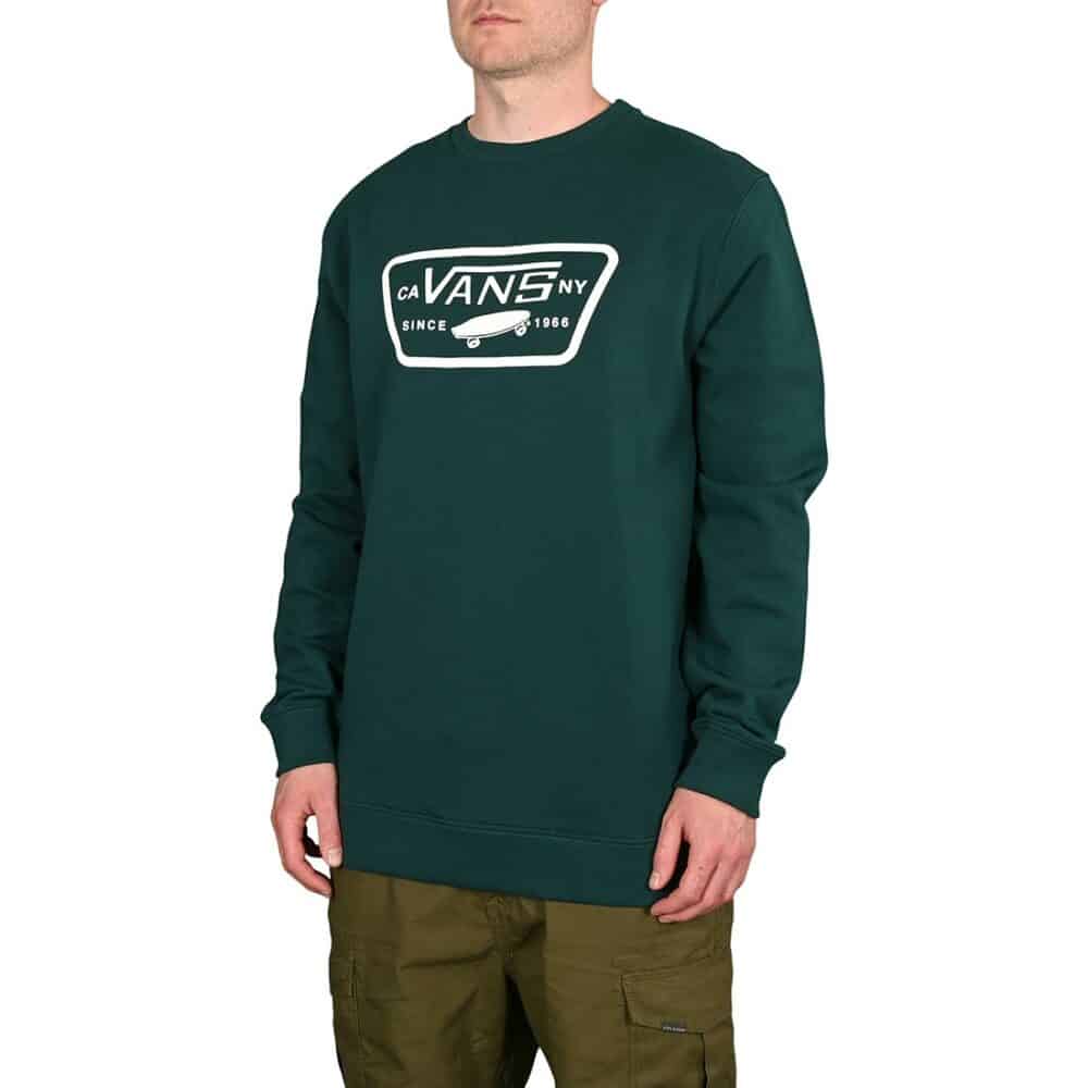 Vans Full Patch Crew Sweater - Deep Teal