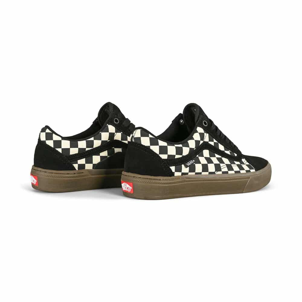 Vans Old Skool BMX Shoes - Checkerboard/Black/Gum