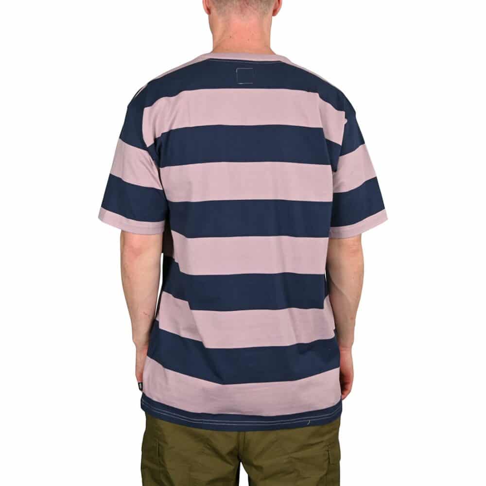 Vans Seasonal Colour Stripe S/S T-Shirt - Elderberry/Dress Blues