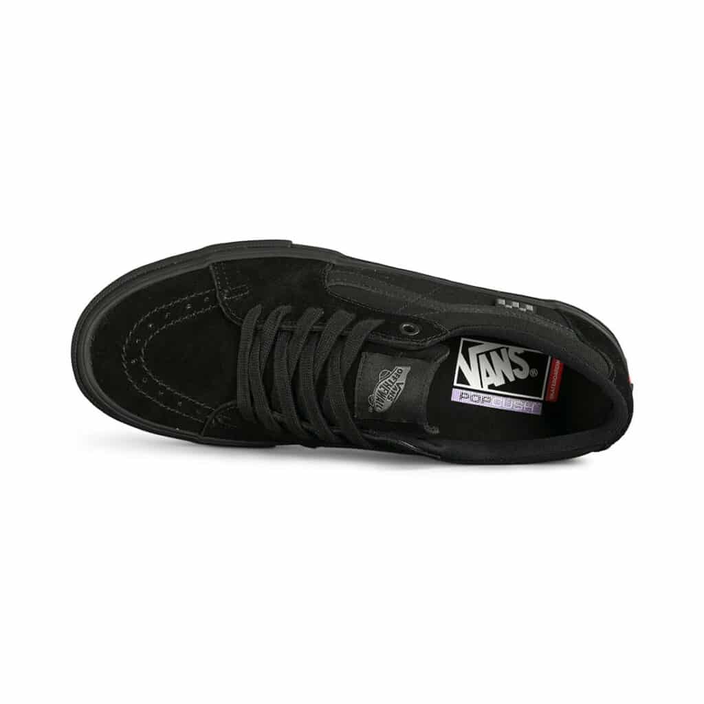 Vans Sk8Low Skate Shoes Black/Black Supereight