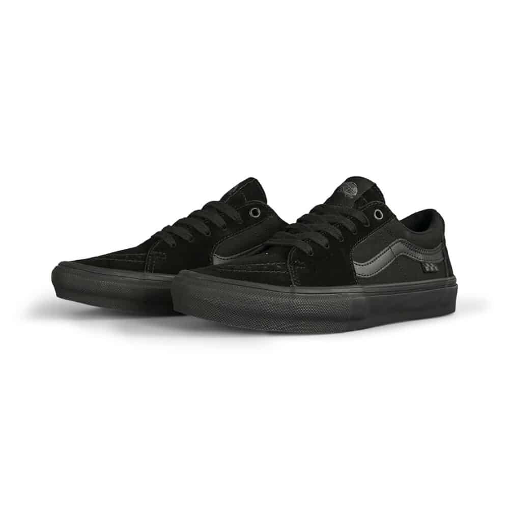 Vans Sk8-Low Skate Shoes - Black/Black