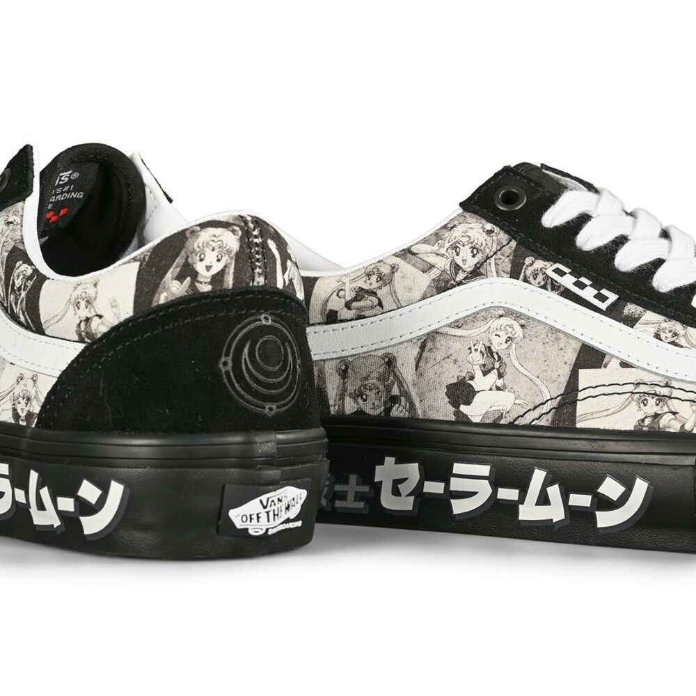 Vans x Pretty Guardian Sailor Moon Old Skool Skate Shoes - Black