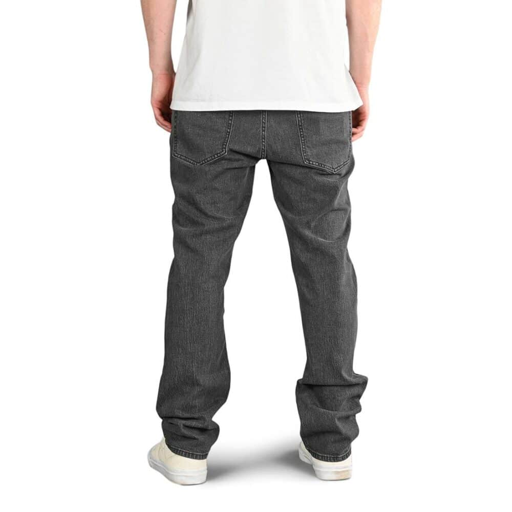 Volcom Solver Straight Fit Jeans - Stoney Black