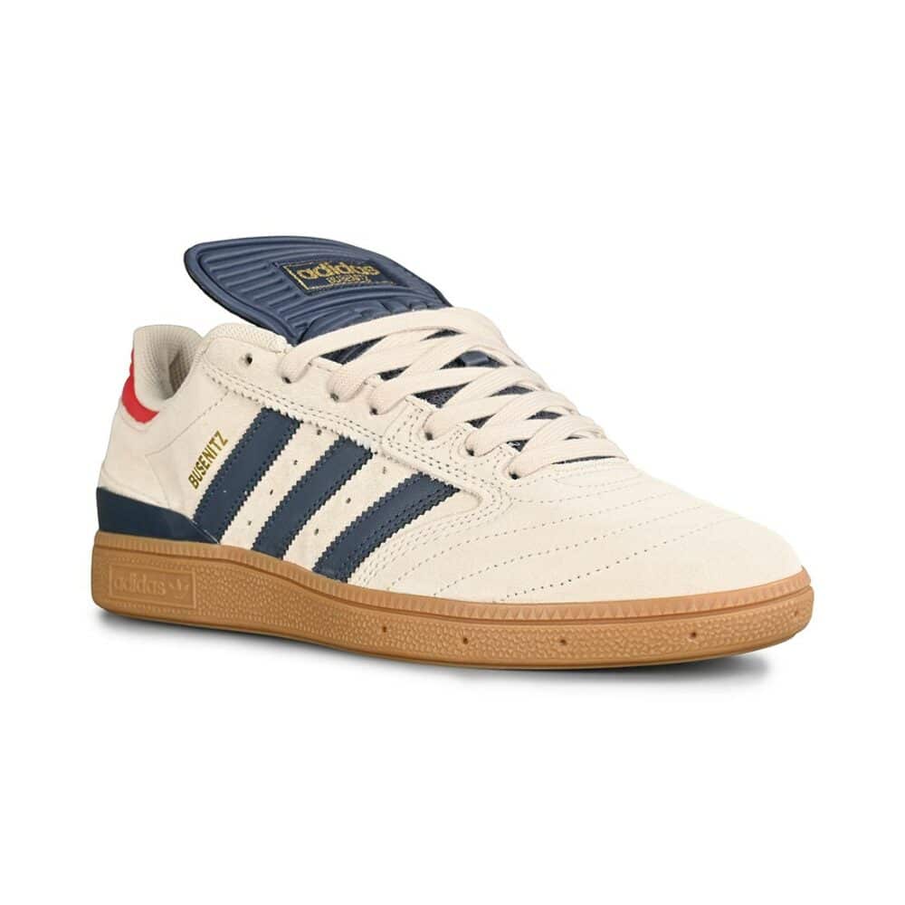 Adidas Busenitz Skate Shoes - Clear Brown/Shadow Navy/Scarlet