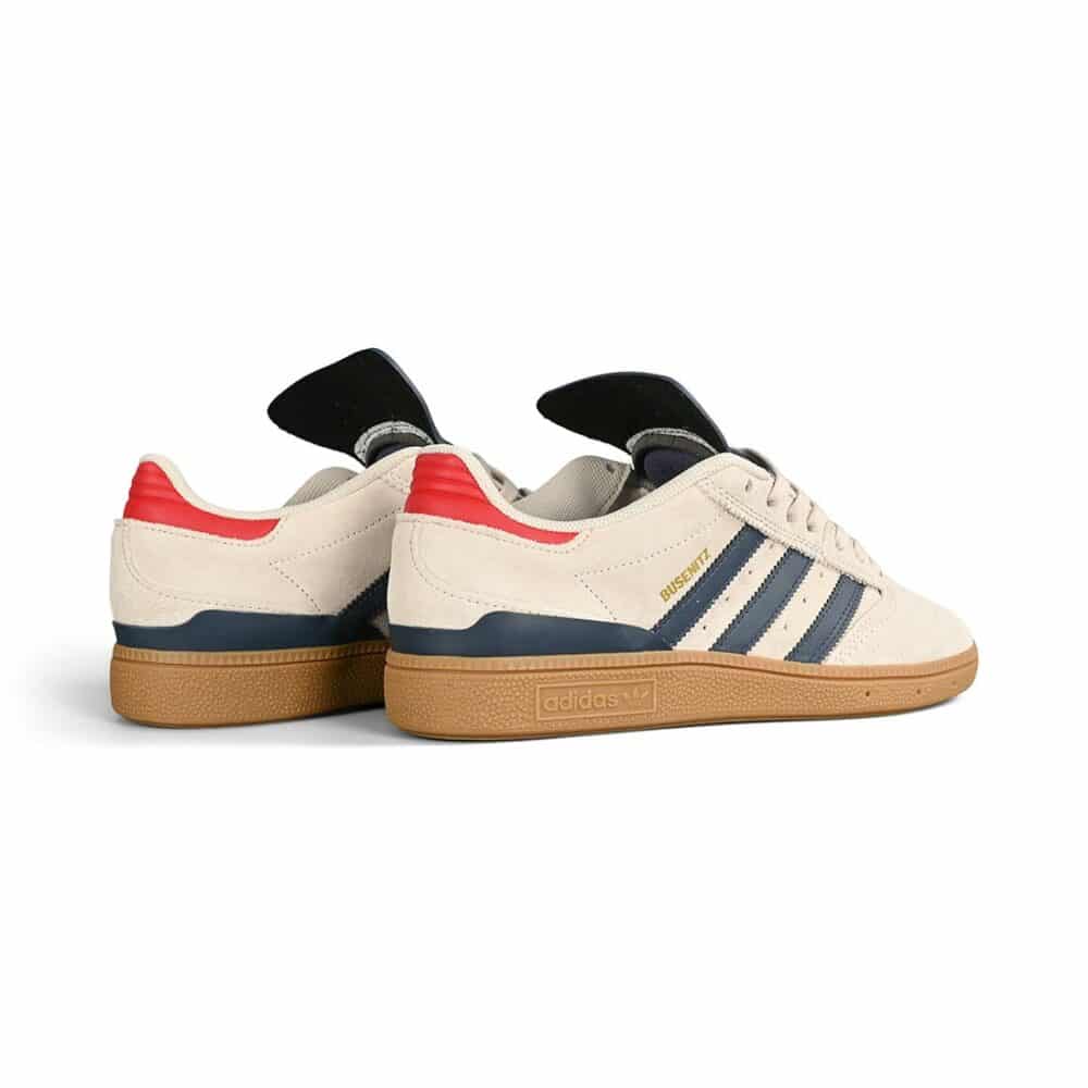 Adidas Busenitz Skate Shoes - Clear Brown/Shadow Navy/Scarlet