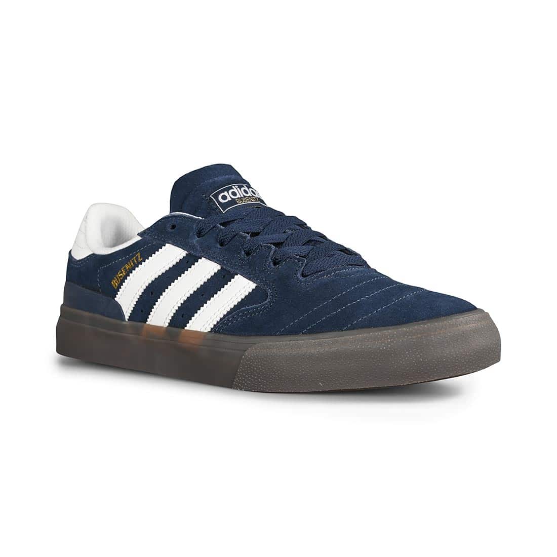 Adidas Busenitz Vulc II Shoes - Navy/White/Blue