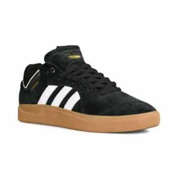 Adidas Tyshawn Skate Shoes - Core Black/White/Gold Metallic