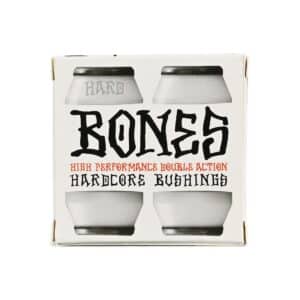Bones Hardcore Hard Skateboard Truck Bushings - Black/White