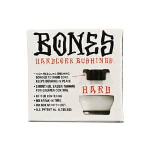 Bones Hardcore Hard Skateboard Truck Bushings - Black/White