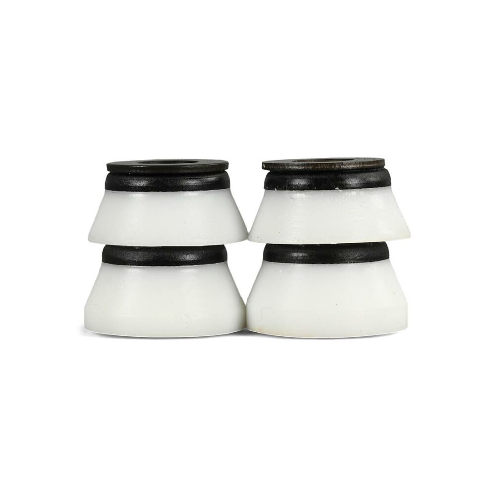 Bones Hardcore Hard Skateboard Truck Bushings - Black/White