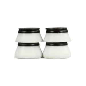 Bones Hardcore Hard Skateboard Truck Bushings - Black/White