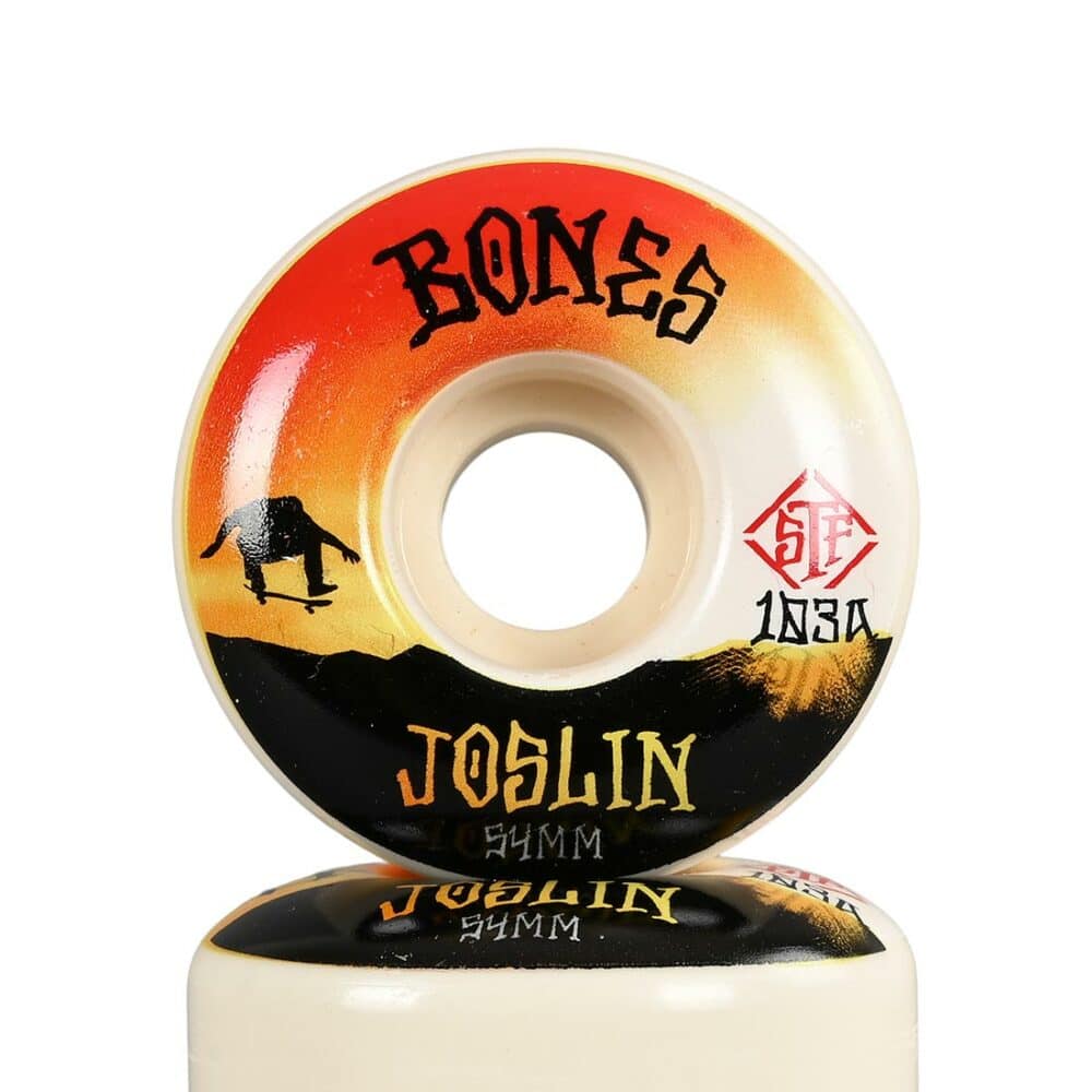 Bones Joslin Sunset STF V1 Standards 103a 54mm Skateboard Wheels