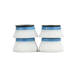 Bones Hardcore Soft Skateboard Truck Bushings - Blue/White