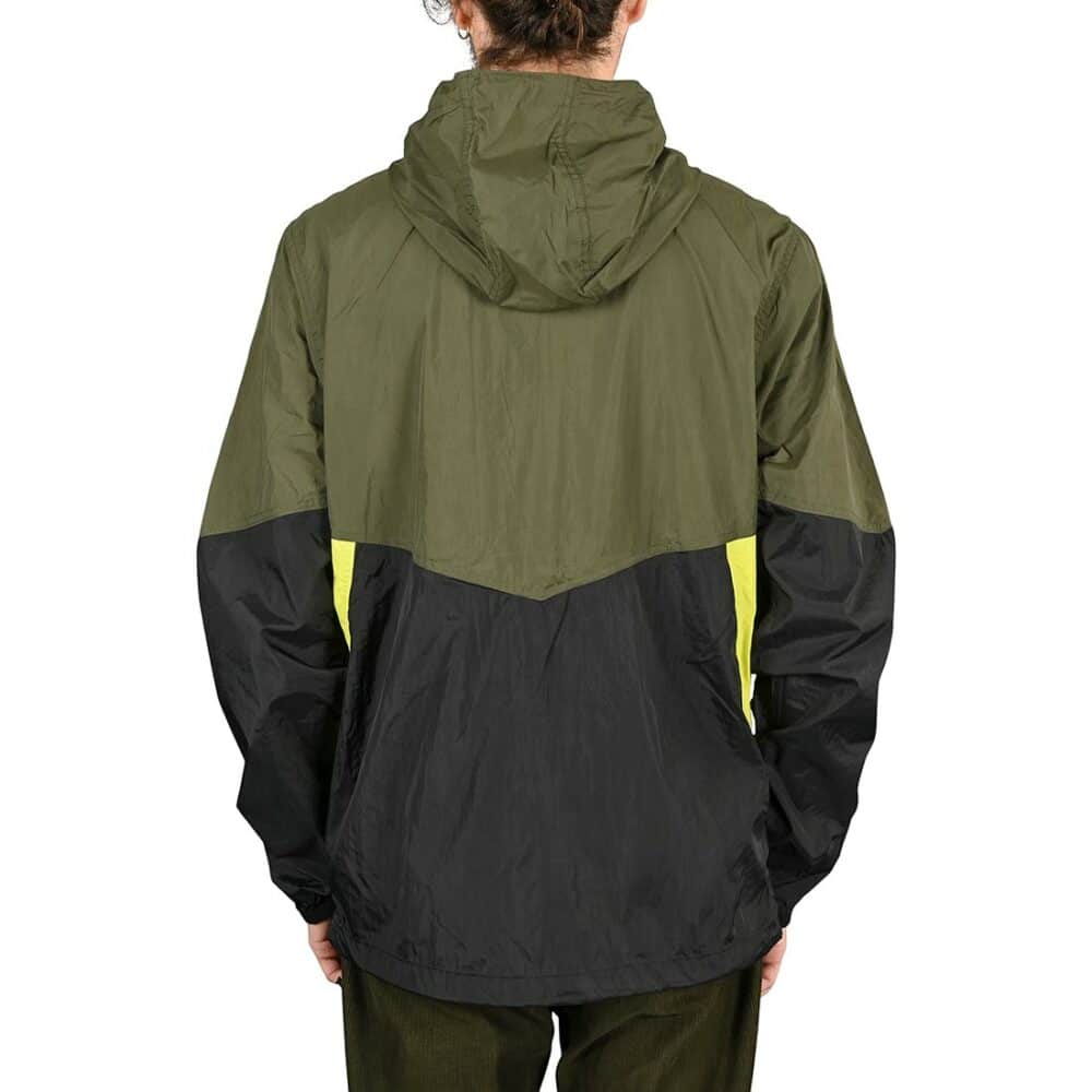 DC Dagup Block 2 Windbreaker Jacket - Ivy Green