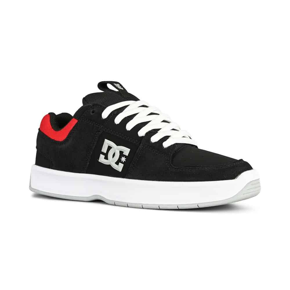 DC Lynx Zero Skate Shoes - Black/Red/Grey