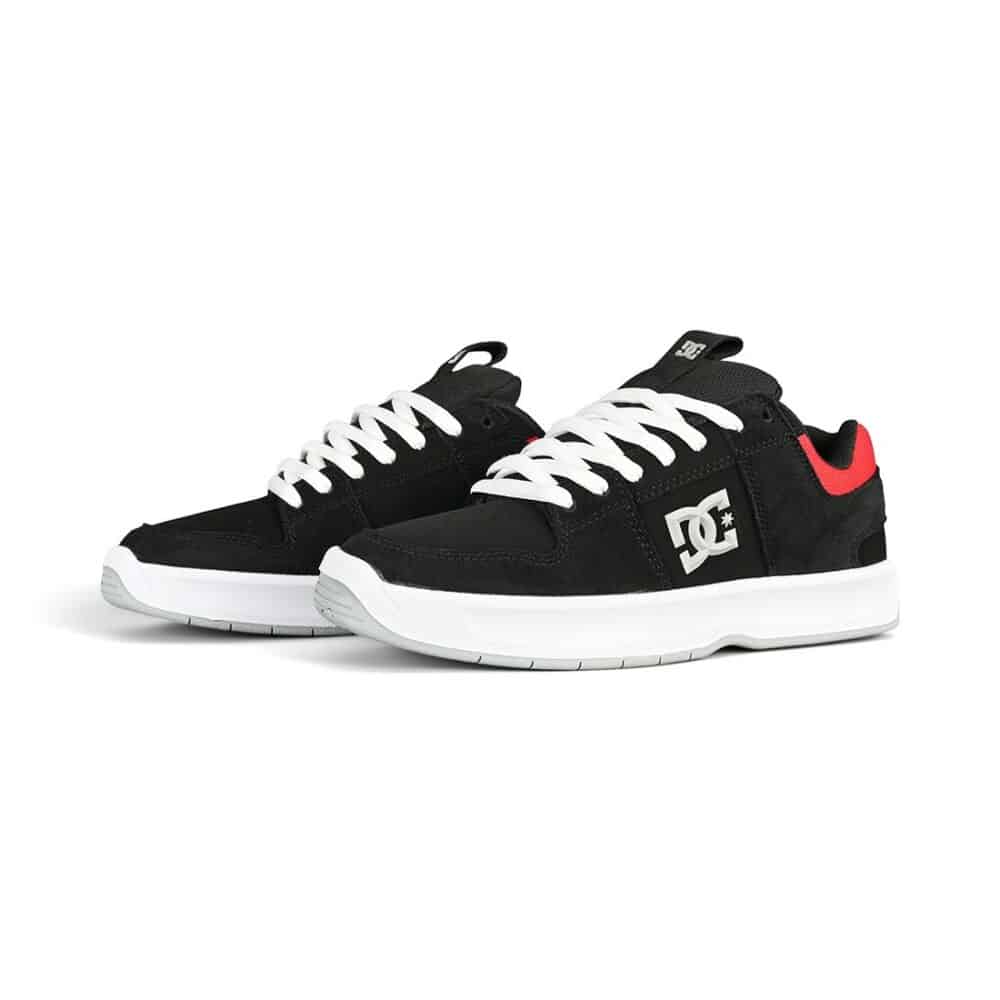 DC Lynx Zero Skate Shoes - Black/Red/Grey