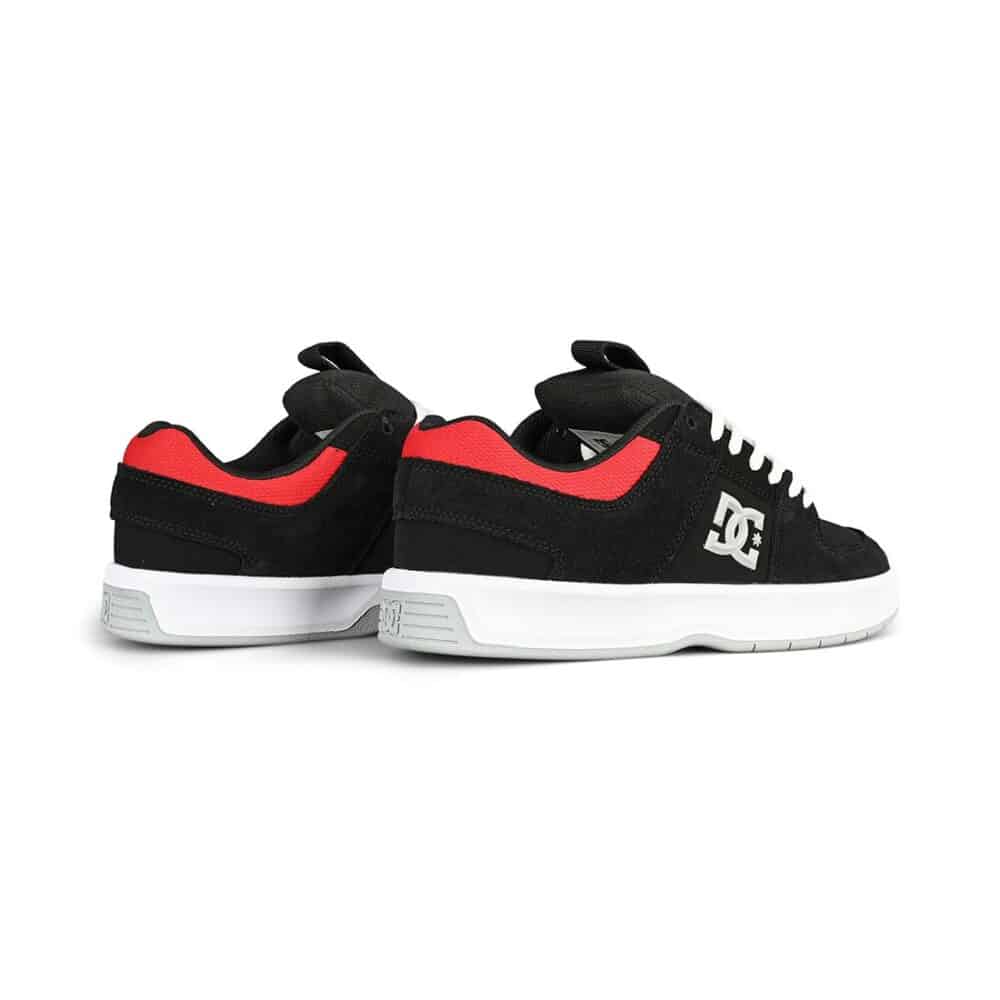 DC Lynx Zero Skate Shoes - Black/Red/Grey