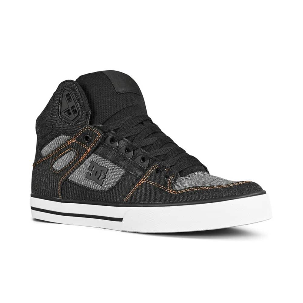 DC Pure High Top WC Shoes - Black/Armour/Black