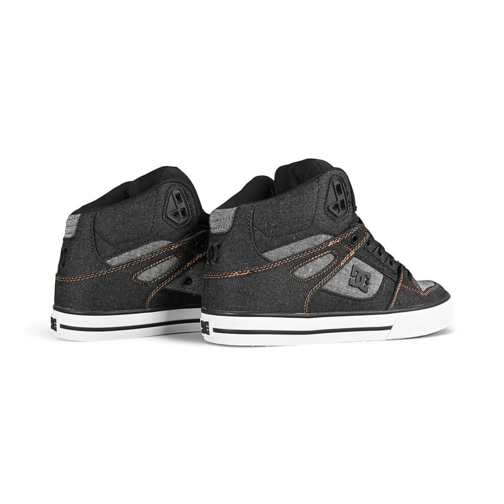 DC Pure High Top WC Shoes - Black/Armour/Black