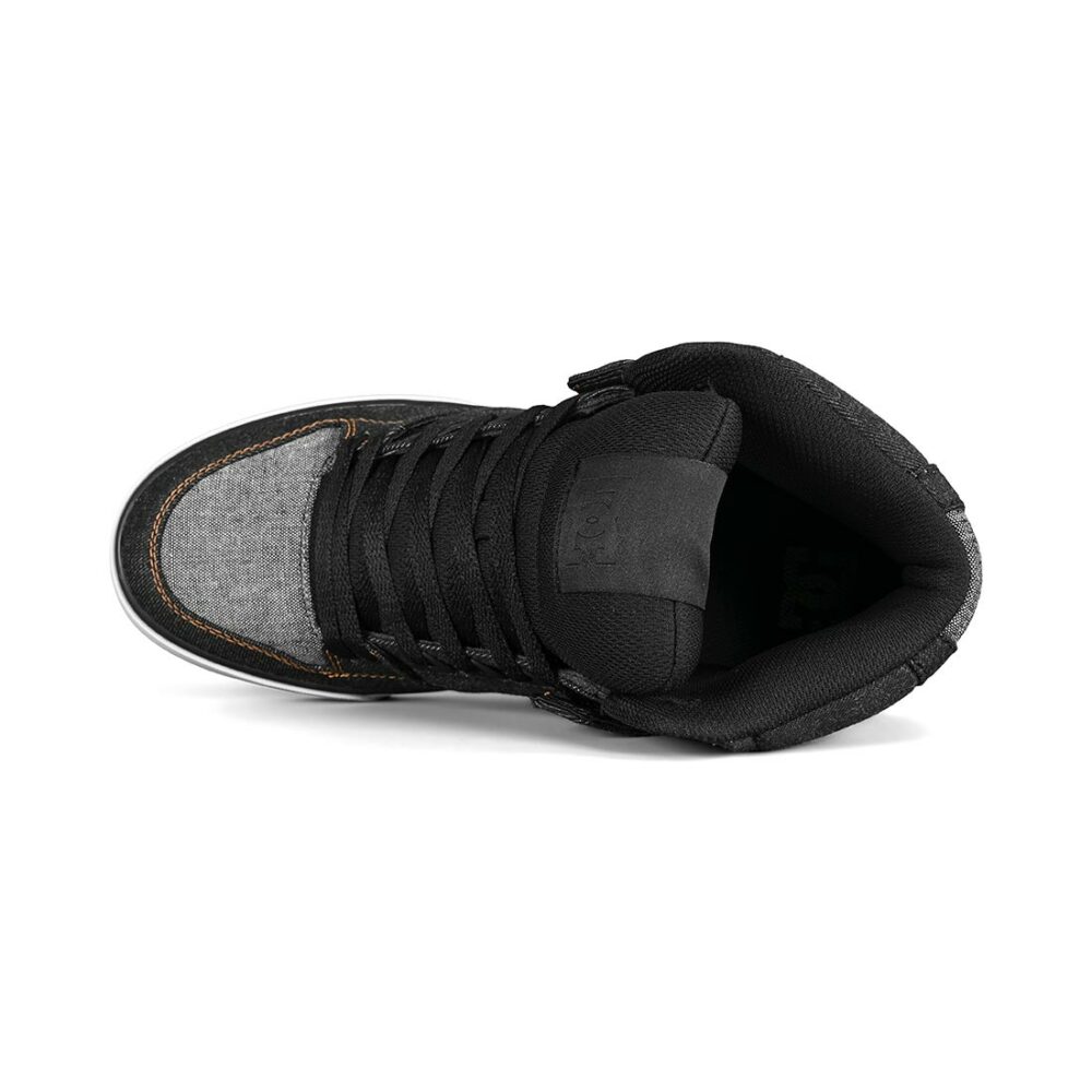 DC Pure High Top WC Shoes - Black/Armour/Black