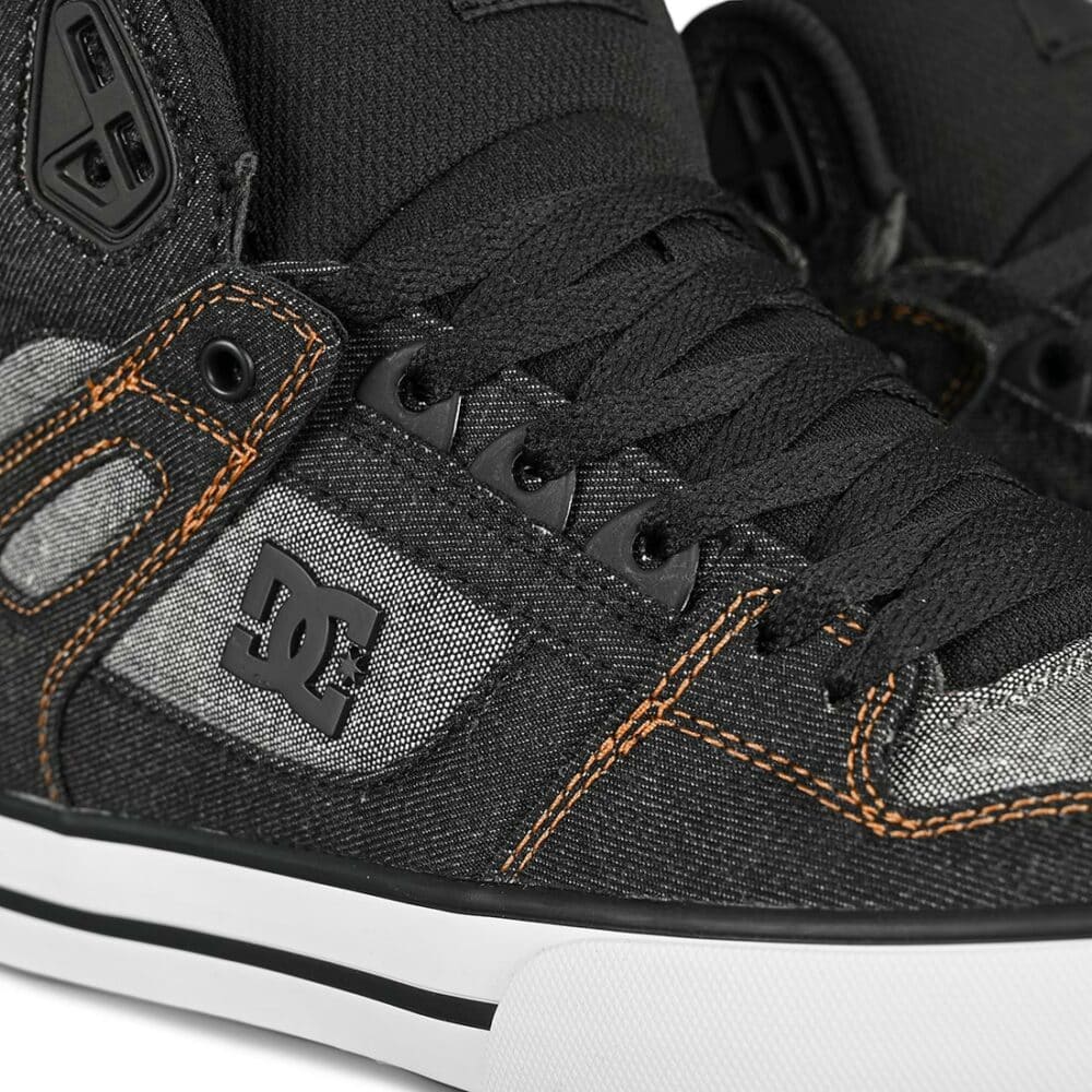 DC Pure High Top WC Shoes - Black/Armour/Black