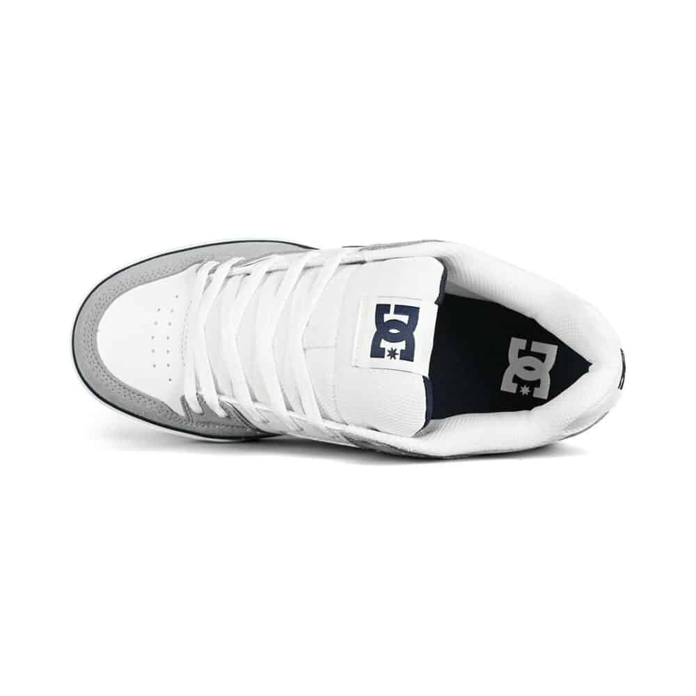 DC Pure Skate Shoes - White/Grey/Grey