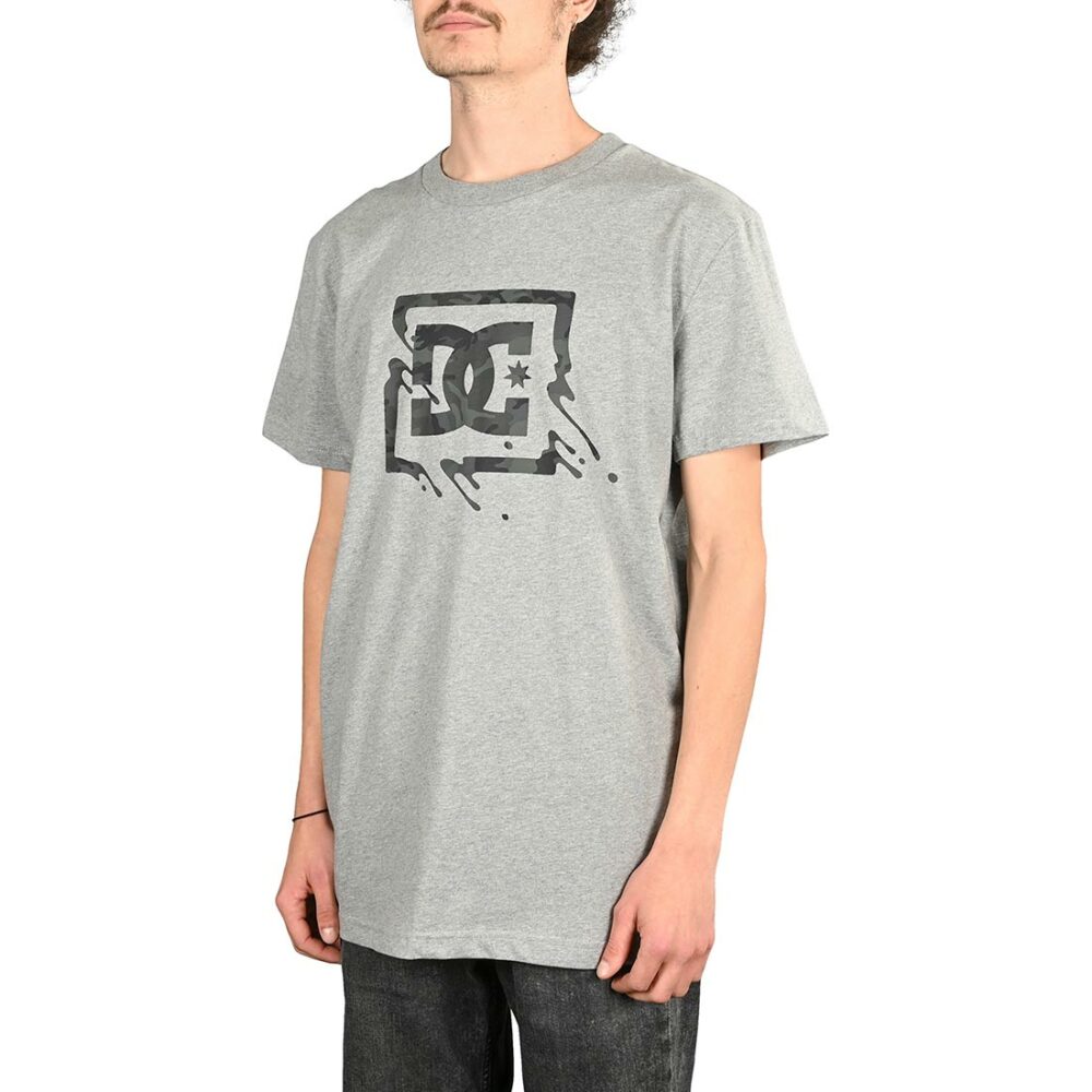 DC Trickle Down S/S T-Shirt - Heather Grey