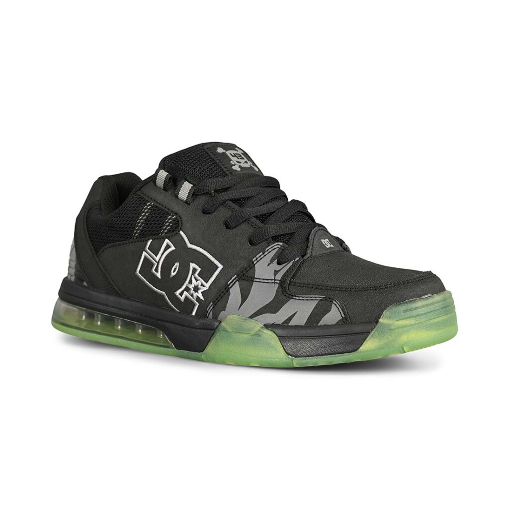 DC Ken Block Versatile Skate Shoes - Black/Black/Green - Supereight