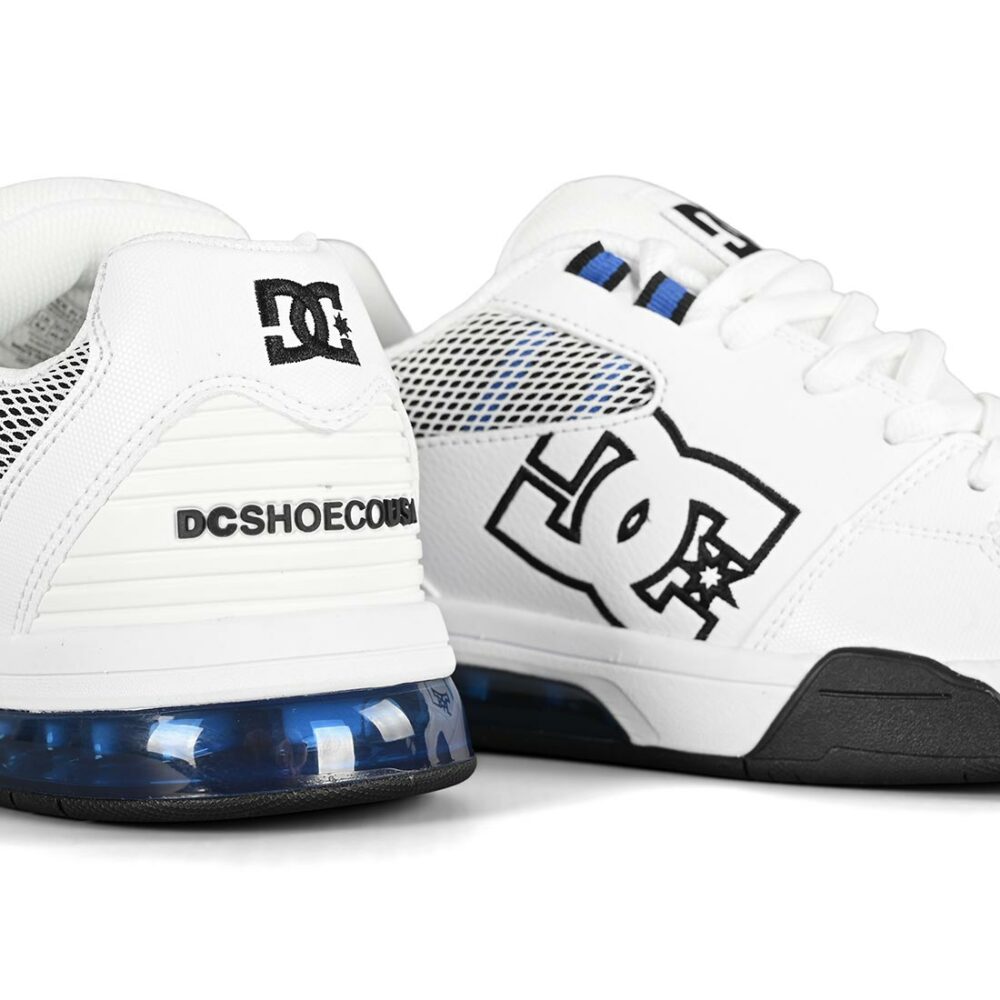 DC Versatile Skate Shoes - White/Royal/White