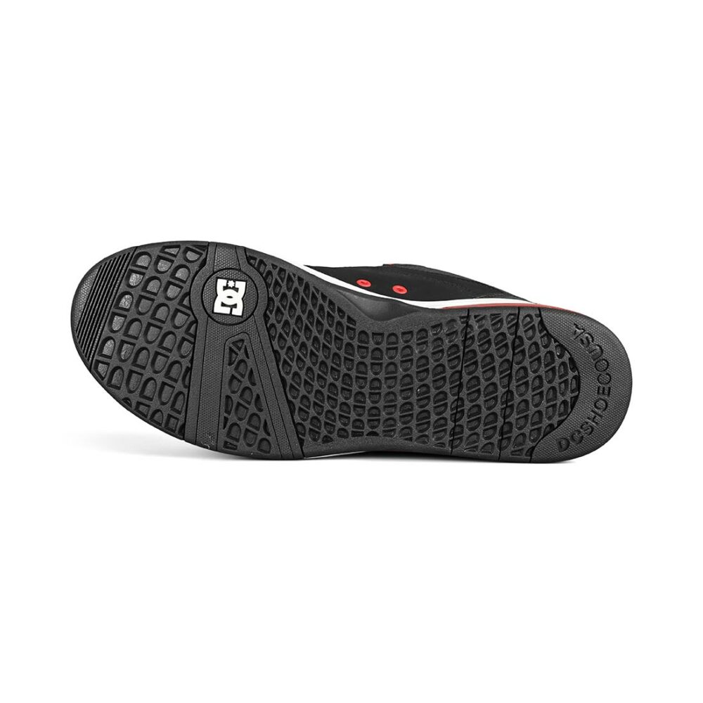 DC Versatile Skate Shoes - Black/White/Athletic Red