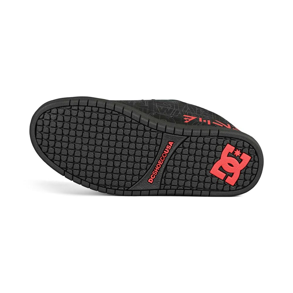 DC x Star Wars Court Graffik Skate Shoes - Black/Grey/Red