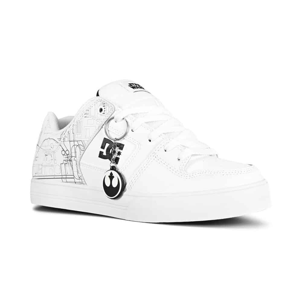 DC x Star Wars Pure Skate Shoes - White/Black/Blue