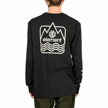 Element Peaks L/S T-Shirt - Flint Black