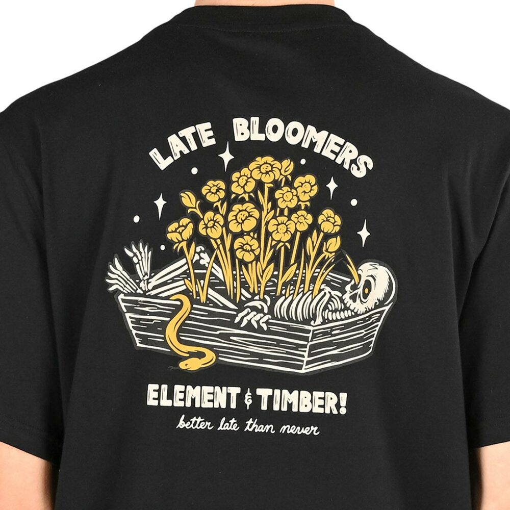 Element x Timber Coffin S/S T-Shirt - Flint Black