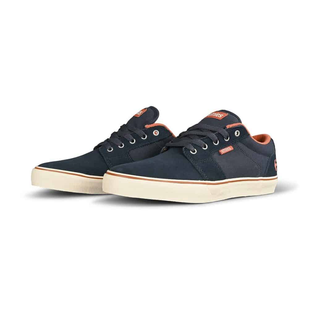 Etnies Barge LS Skate Shoes - Navy