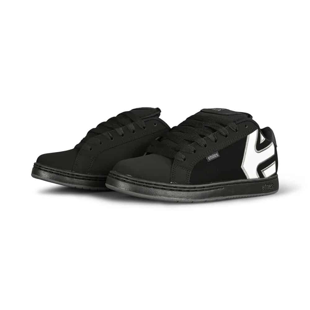 Etnies Fader Skate Shoes - Black/Black/Reflective