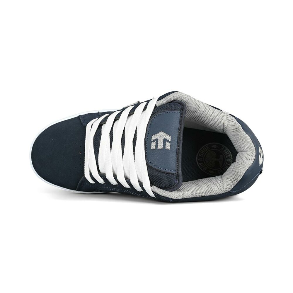 Etnies Fader Skate Shoes - Navy/Grey/White