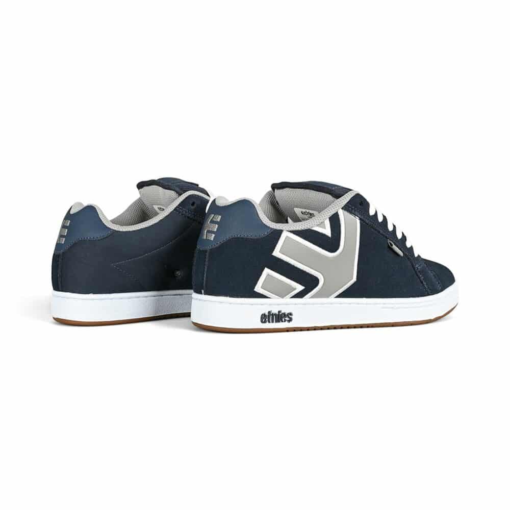 Etnies Fader Skate Shoes - Navy/Grey/White